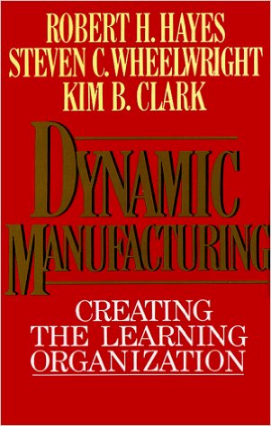 Hayes, Robert H., Steven C. Wheelwright, and Kim B. Clark. 1988. Dynamic Manufacturing: Creating the Learning Organization. New York: The Free Press