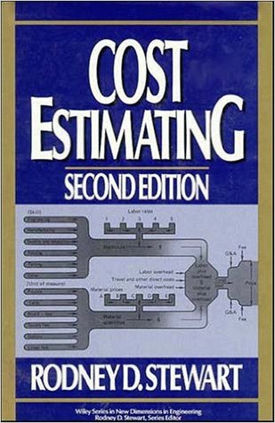 Stewart, Rodney D. Cost Estimating, 2nd ed. New York: John Wiley and Sons, 1991 Stewart, Rodney D. Cost Estimating, 2nd ed. New York: John Wiley and Sons, 1991